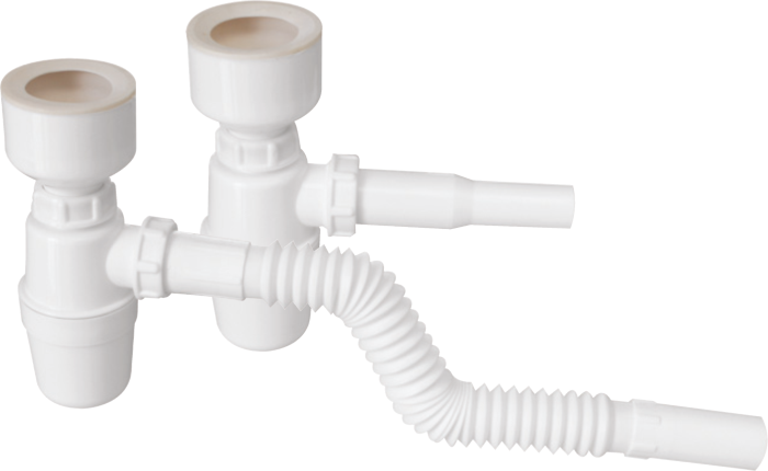 Urinal Siphon Ø32 (Bottle or Bottle and Flexible Options)