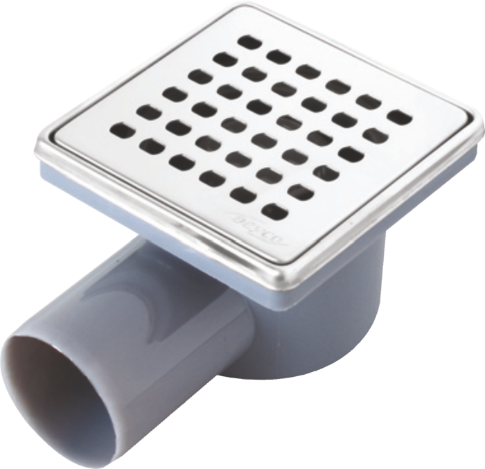 KROM YER SÜZGECİ KLAPELİ 10X10 PASLANMAZ ÇERÇEVELİ