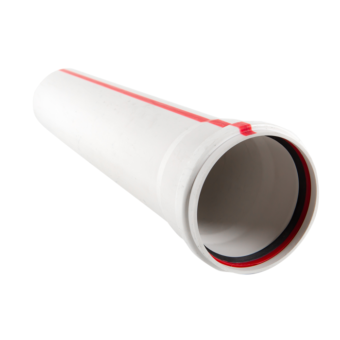 75mm 3.2mm PVC Wastewater Pipe Type B (Gasketed)