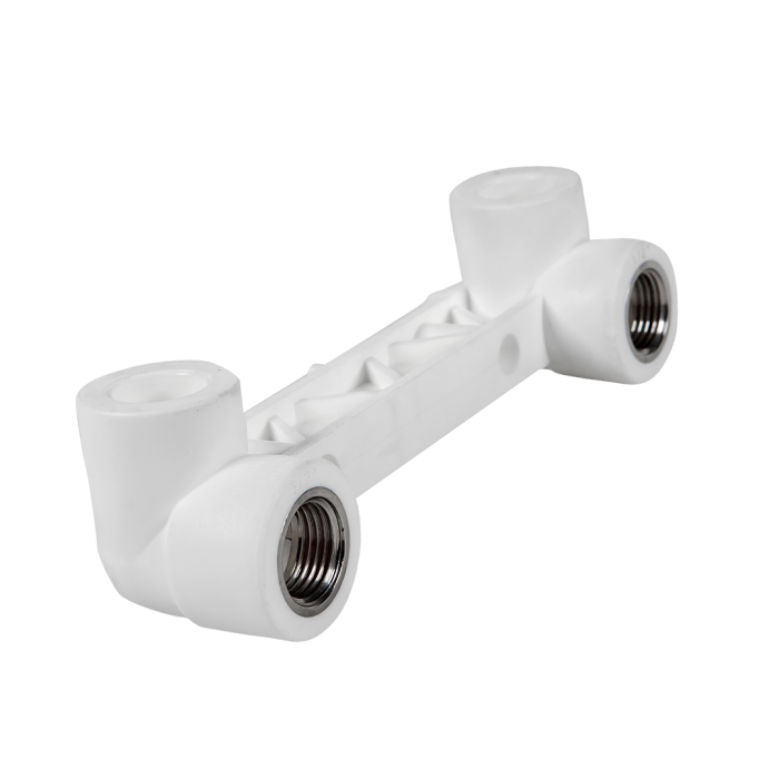 Планка для смесителя двойная фиксированная