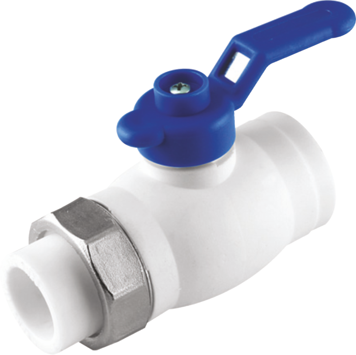 PP Swivel Ball Valve Single Sided